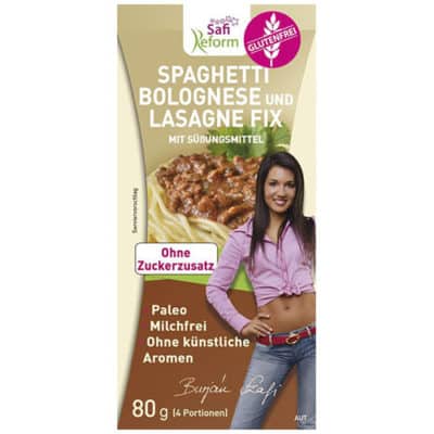 Bolognese und Lasagne Fix (Glutenfrei) 80 g